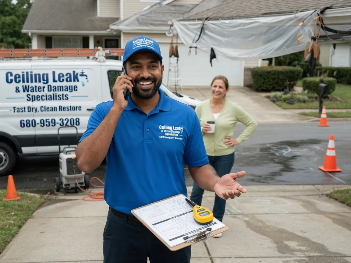 Ceiling Leak Cleanup Oxford, GA FAQs